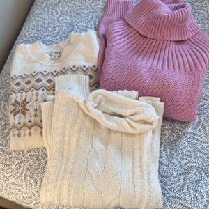 Bundle of Jcrew sweaters